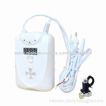 100-240V AC Independent Household Combustible Gas Detector with LED, Supports Backup Battery